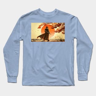 Samurai Warrior Long Sleeve T-Shirt